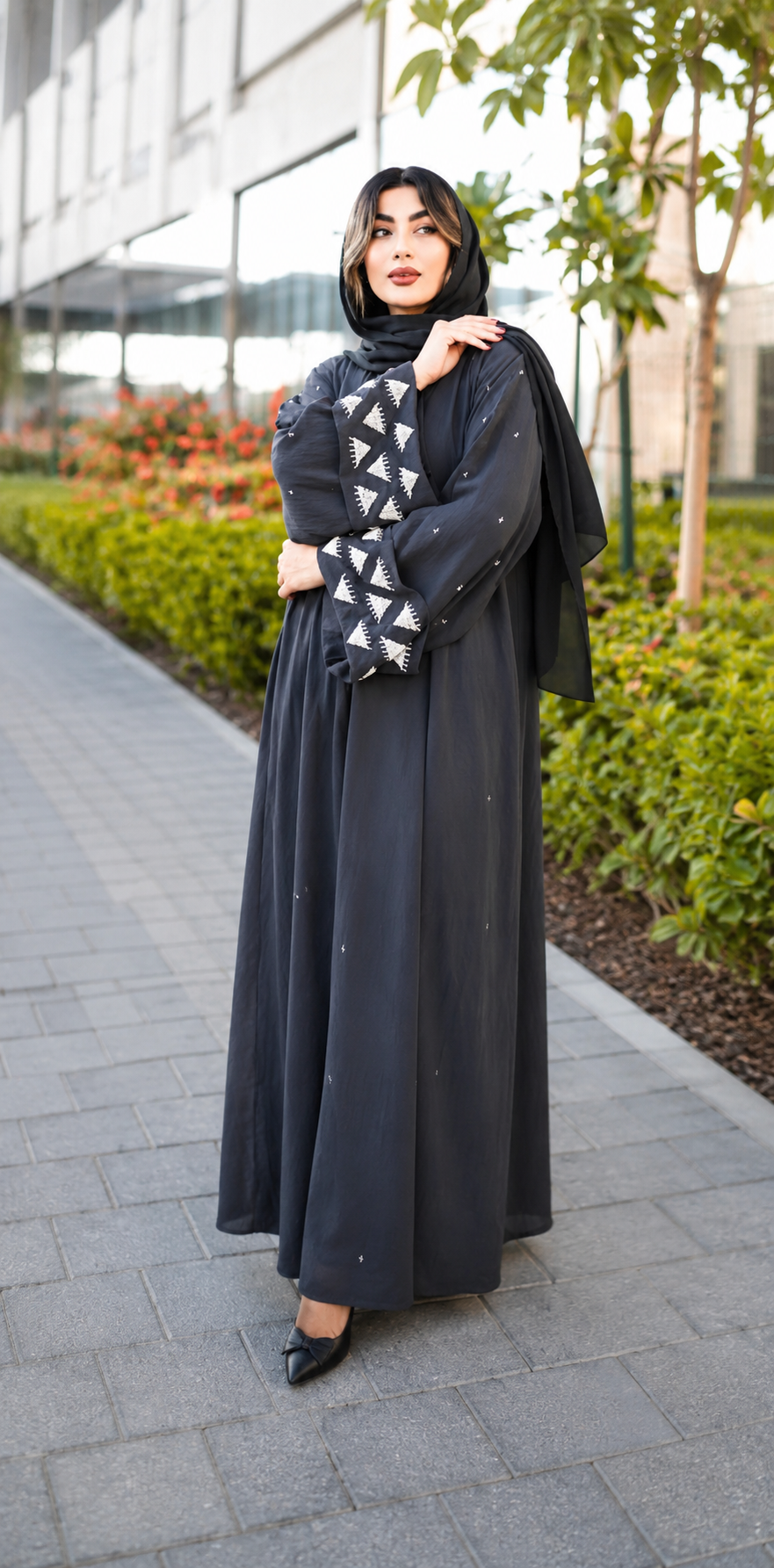 Traingle Abaya