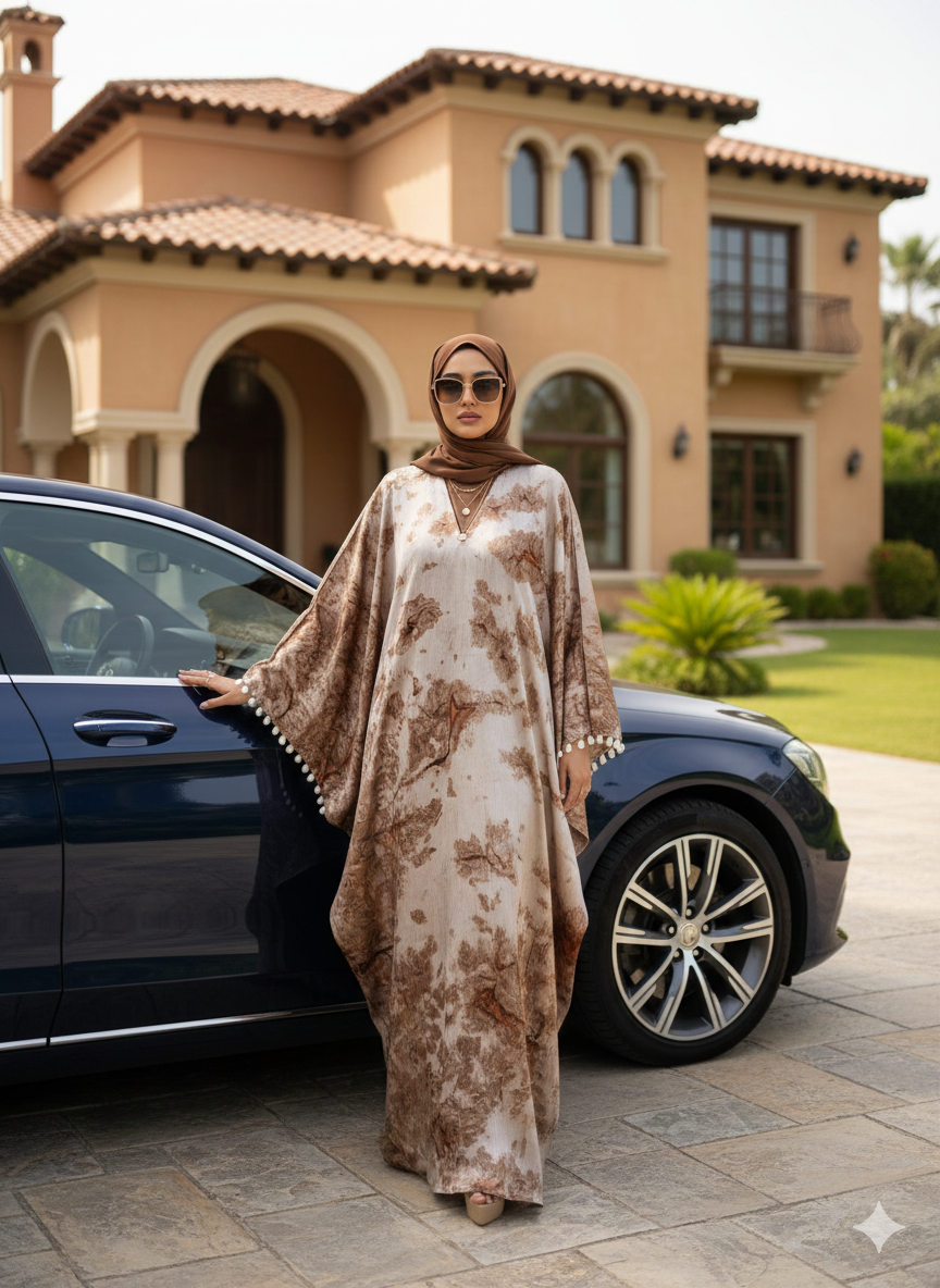 Printed Kaftan