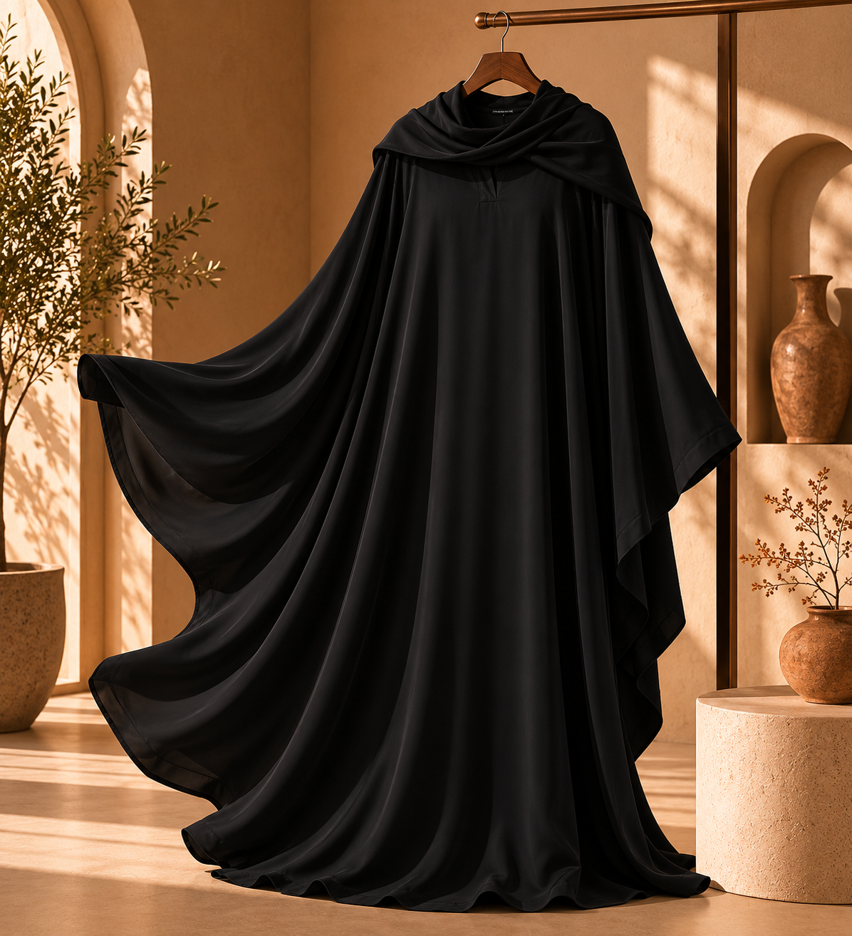 Oversized Black Butterfly Abaya coustomiz available colour and size