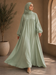 Flairy Pleated Abaya