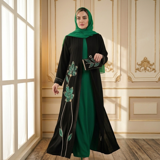 The Emerald Stem Couture Set