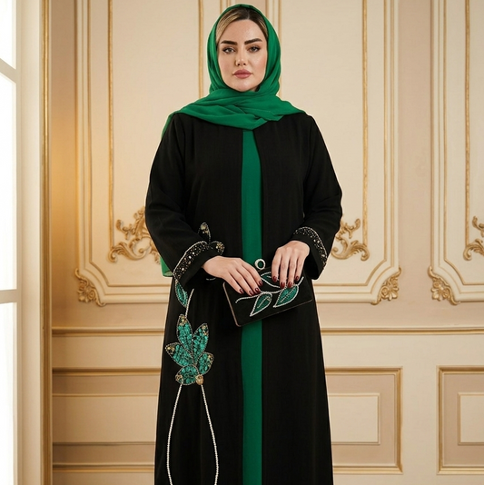 The Emerald Stem Couture Set