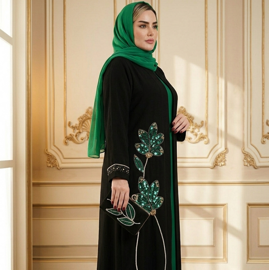 The Emerald Stem Couture Set