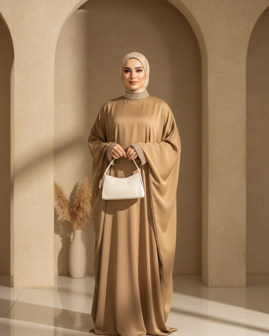 Desert stone Luxury Kaftan Abaya