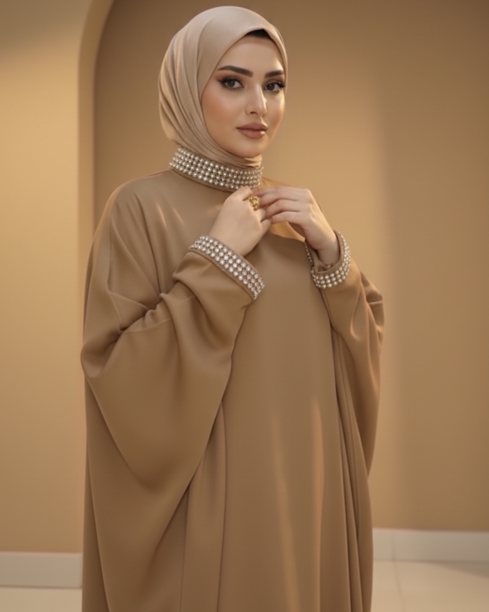 Desert stone Luxury Kaftan Abaya
