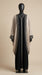 Elegant Two-Tone Kaftan Abaya. Material zoom coustomiz available