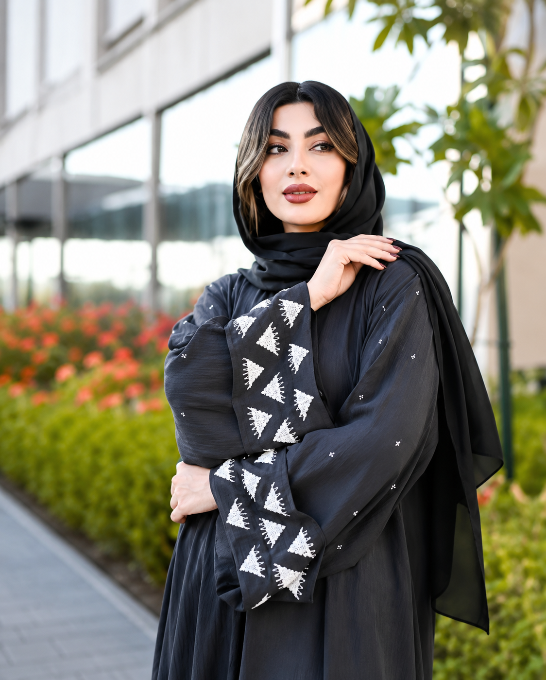 Traingle Abaya