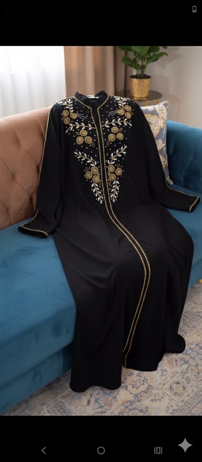 Crystal abaya