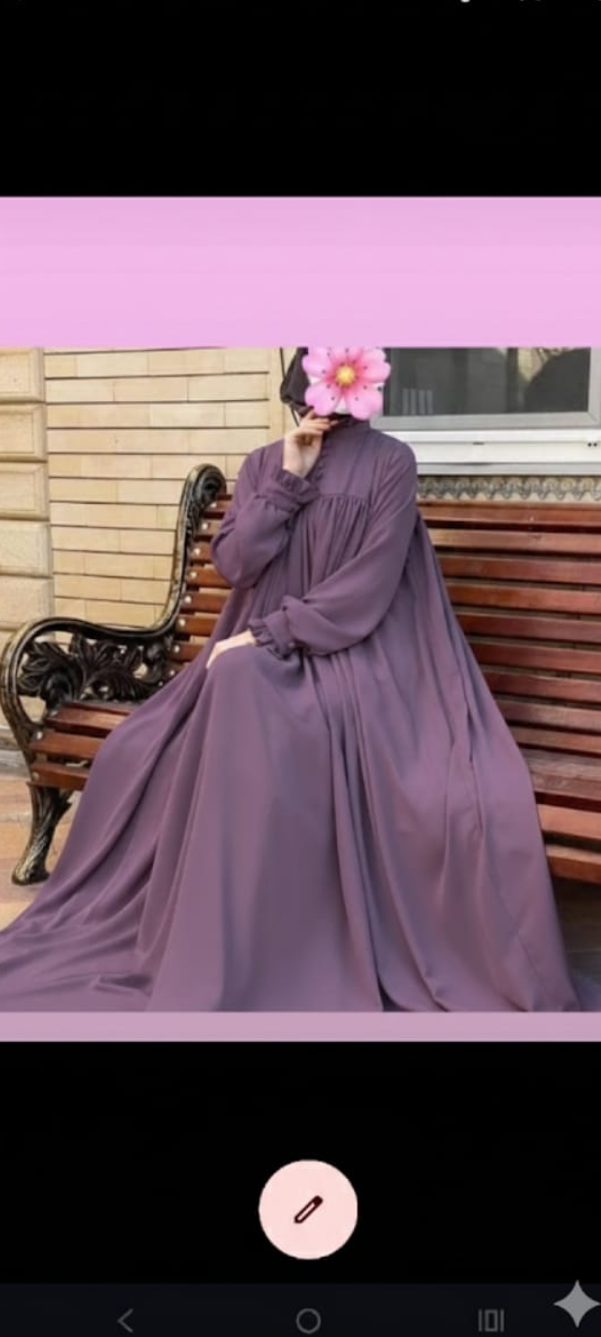 Pleated Abaya